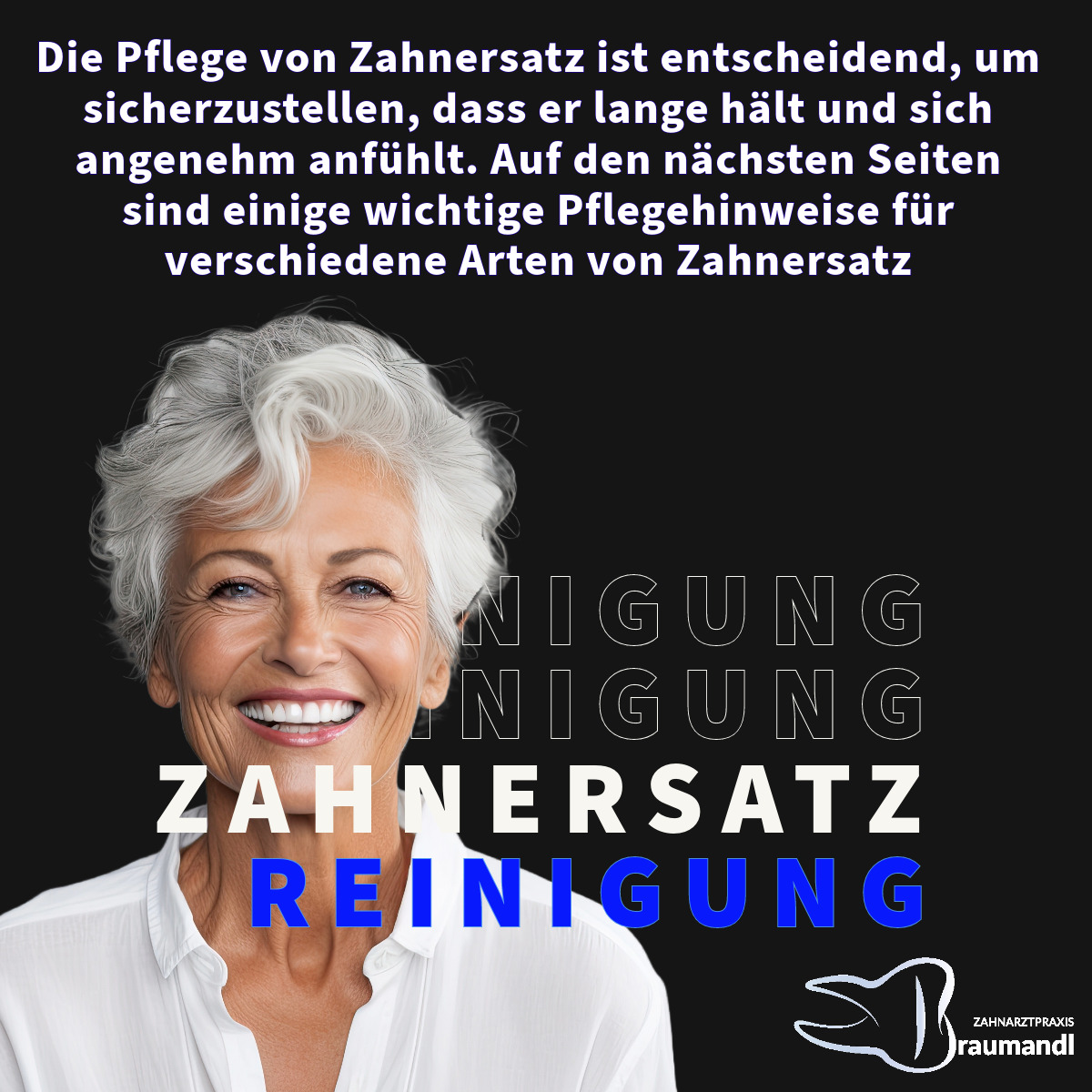 Die Pflege von Zahnersatz ist entscheidend, um sicherzustellen, dass er lange hält und sich angenehm anfühlt. Auf den nächsten Seiten sind einige wichtige Pflegehinweise für verschiedene Arten von Zahnersatz